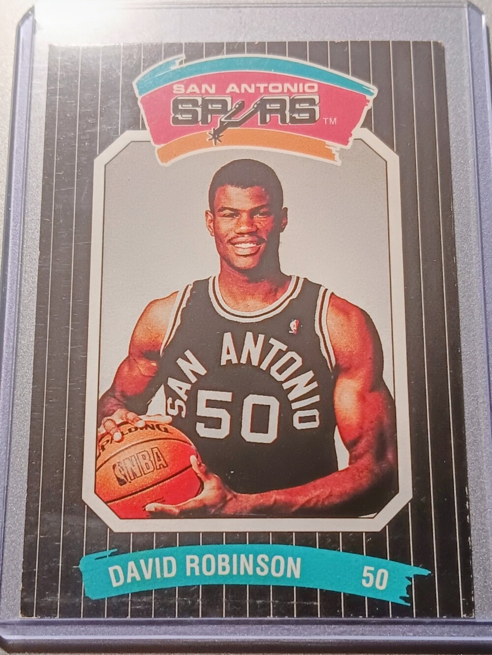1988-89 Diamond Shamrock Rookie RC DAVID ROBINSON San Antonio Spurs RARE!